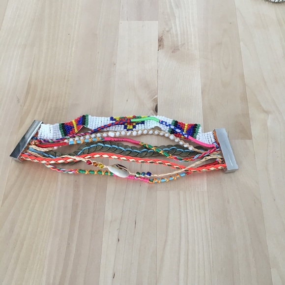 Boho multi-strand bracelet - Picture 2 of 3